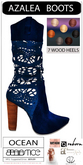 Baiastice_Azalea Boots-Ocean