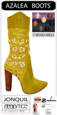 Baiastice_Azalea Boots-Jonquil