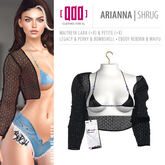 [ADD] Arianna Shrug - Black