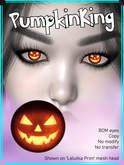 .:Lushii:. PumpkinKing Eyes ORANGE 