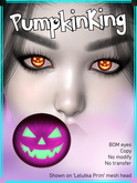 .:Lushii:. PumpkinKing Eyes SPOOKY 