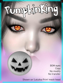 .:Lushii:. PumpkinKing Eyes WHITE 