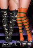 Blink2Wink - Catsy Halloween Socks