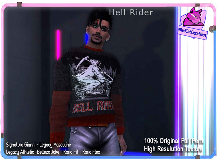 MCC - Men - Hell Rider Sweatshirt w T - single