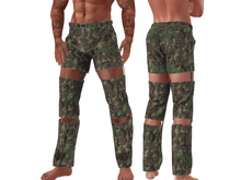 TwoSided three-piece pants camo
