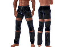 TwoSided three-piece pants latex