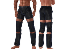 TwoSided three-piece pants rubber