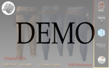 Cowboy Pants Men Demo