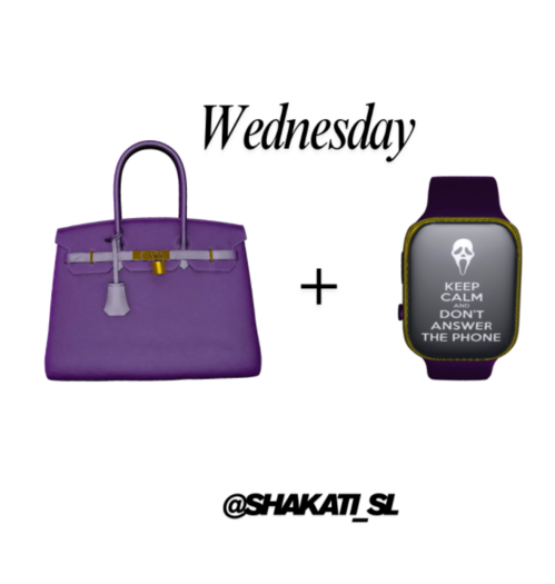 SH. GRAPE SODA WATCH AND HANDBAG