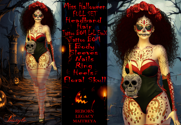 InStyle Full Set Outfit *Miss Halloween*