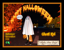 Happy  Halloween  Ghost Kid (Wear)