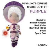 Miss Ing's Dinkie Space Outfit Purple