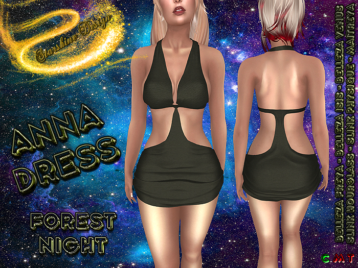 ~✯SD✯~ ANNA DRESS [FOREST NIGHT]