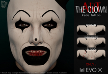 Mad' - Art the Clown FaceTattoo [EVOX]