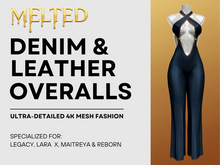 Denim Overalls - 4k Mesh [MELTED]