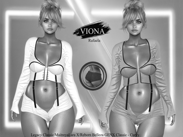 VIONA - Rafaela Jacket & Shorts Outfit [DEMO]