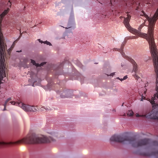 Pink Pumpkin Texture