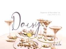 ADD/**andika{Daisy}Dispenser & Wearables Set