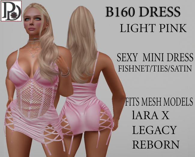 !!PD-Be160dressLtpink
