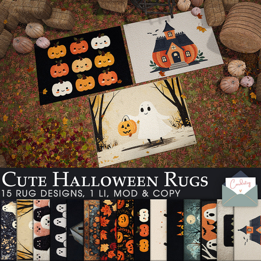 Cardistry ~ Cute Halloween Rugs (Add me)