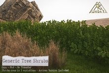 ( Fundati ) Generic Tree Shrubs Set