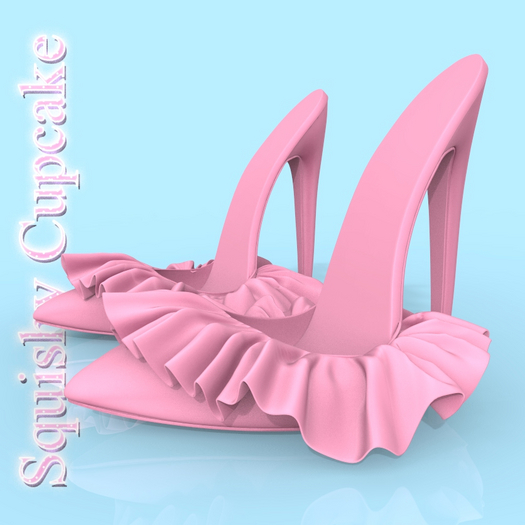 Pink Ruffle HEELS LEGACY