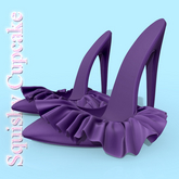Purple Ruffle HEELS LEGACY