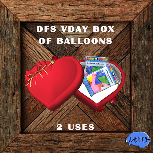 DFS Vday Box Of Balloons