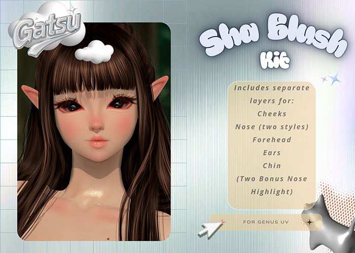 GATSU - Sha Blush Kit
