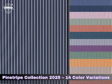 PBR & Legacy - Pinstrip Fabric - 14 Variations