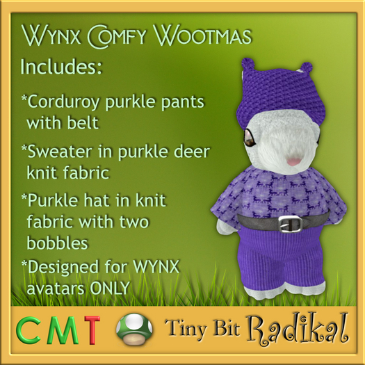 TBRC312 Comfy Wootmas (Boys)