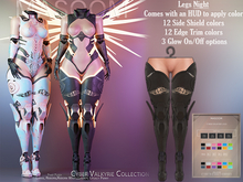 [[ Masoom ]] Cyber ​​Valkyrie-Beine – Night