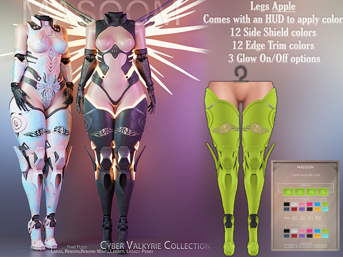  [[ Masoom ]] Cyber Valkyrie Legs - Apple
