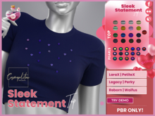 [LOVE POTION] Sleek Statement Top - FATPACK