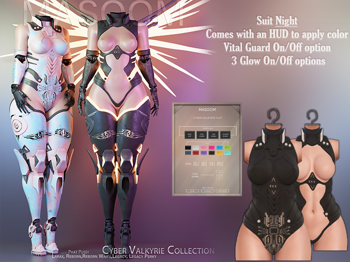 [[ Masoom ]] Cyber Valkyrie Suit - Night