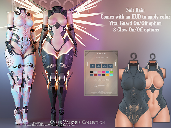 [[ Masoom ]] Cyber Valkyrie Suit - Rain