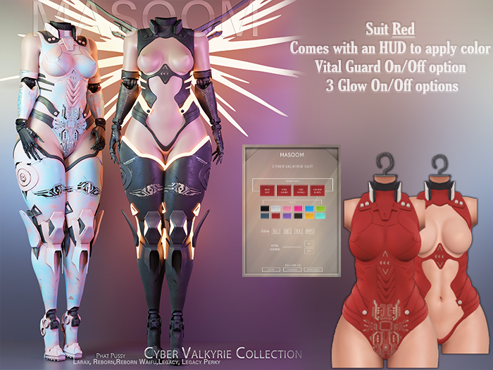 [ Masoom ] Cyber Valkyrie Anzug - Red