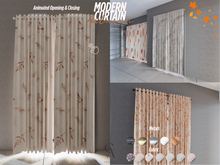 Modern Curtain Autumn - CANARUN - (Rezzme)