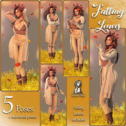 Luanes Poses - Falling Leaves