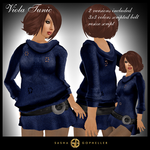 -SG- Viola Tunic Ink