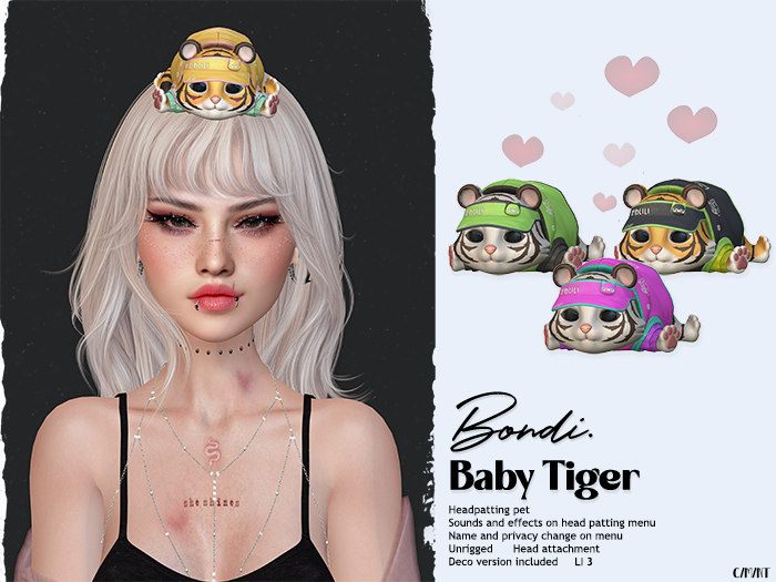 BONDI . Baby Tiger . Fatpack