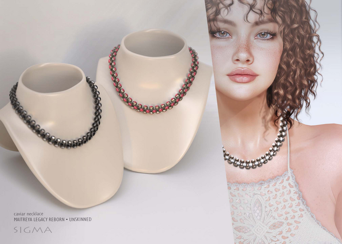 SIGMA Caviar necklace 