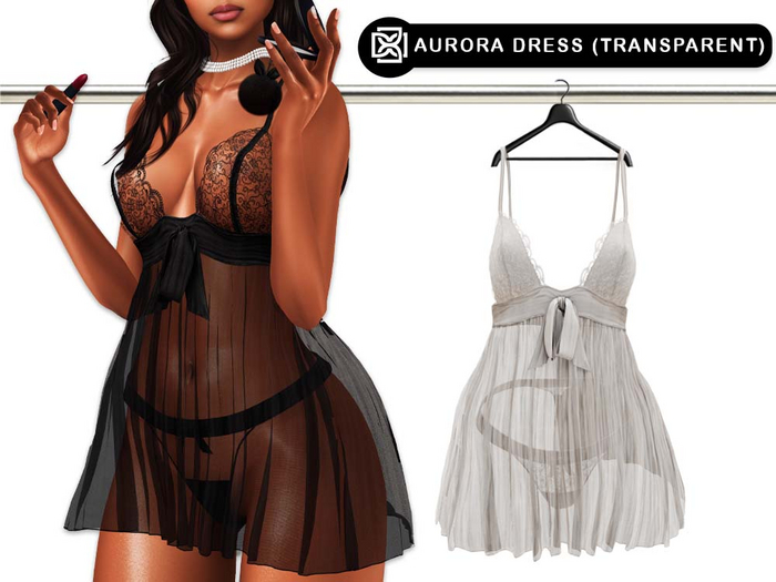 Addams // Aurora BabyDoll (Transparent) // N*32