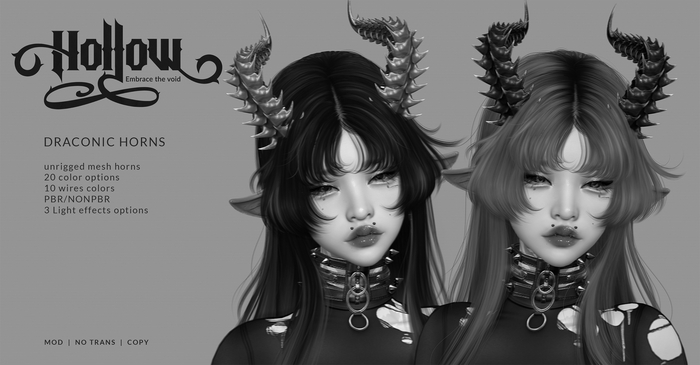 - Hollow - Draconic Horns [DEMO]
