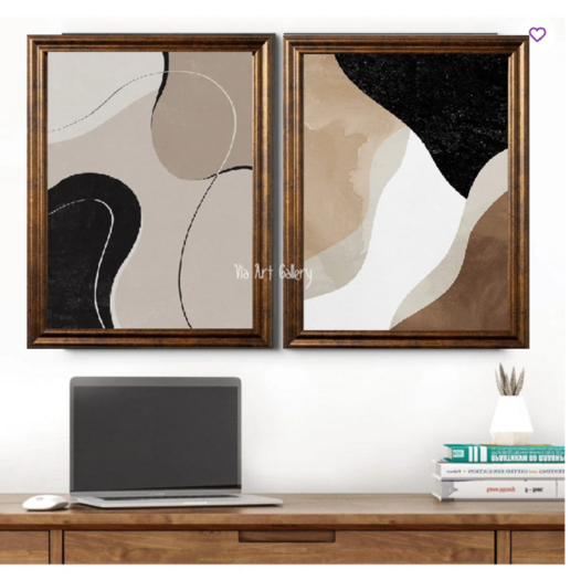 Modern Abstract Wall Art 1-2