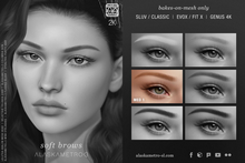"Soft" 2K eyebrows TESTER | EvoX BOM | Bakes-on-Mesh/Classic | Genus 4K BOM