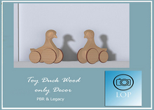 TOY DUCK WOOD(ADD)