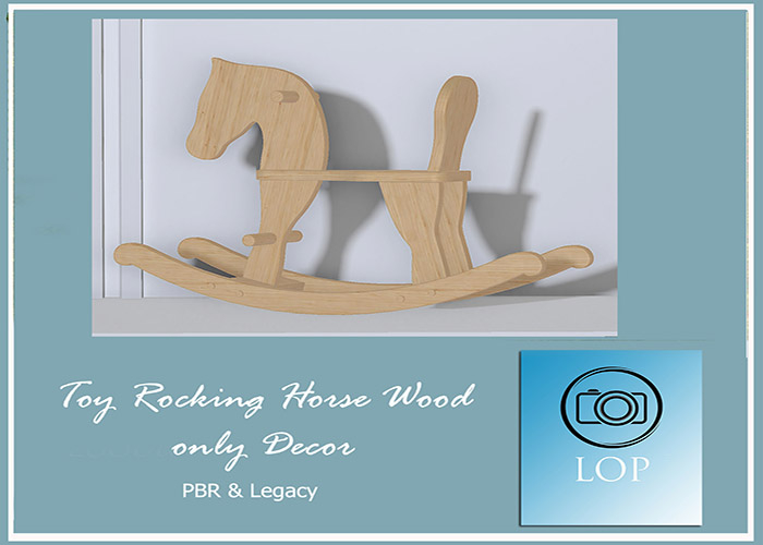 TOY ROCKING HORSE WOOD(ADD)