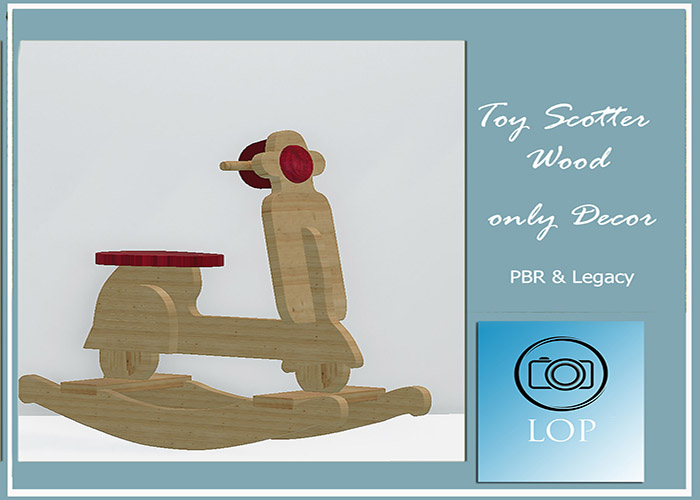 TOY SCOTEER WOOD (ADD)