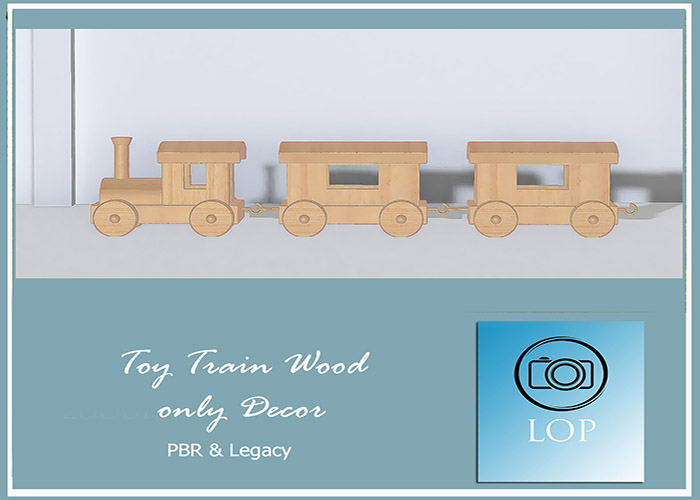 TOY TRAIN WOOD (ADD)